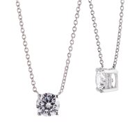 Halskette Freelight Dame in Weißgold Diamante Lab Grown CLF2904;105;L;BI